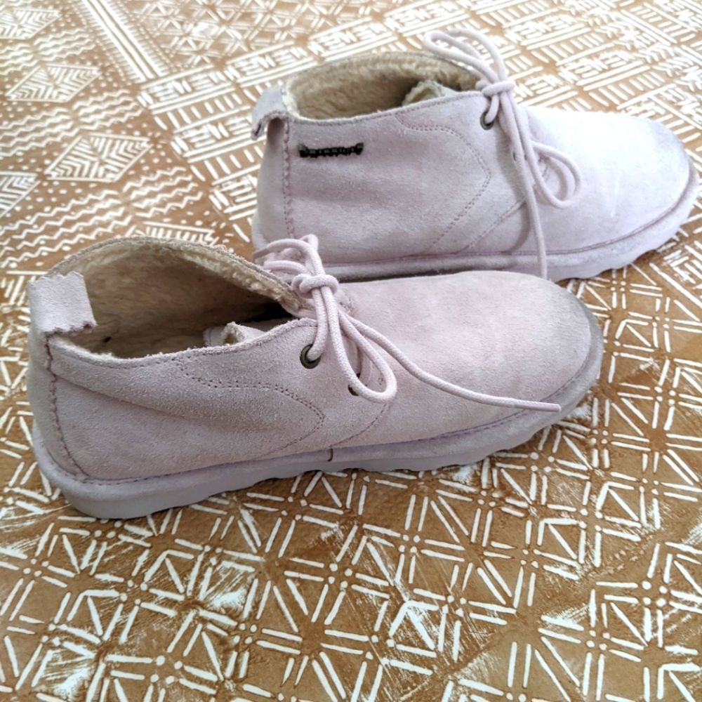 BearPaw Pink Moccasin